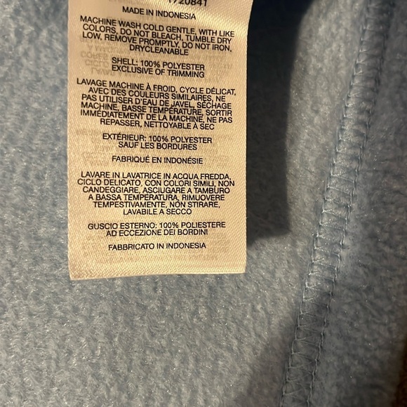 Columbia Kids Blue Fleece Jacket - Picture 13 of 14